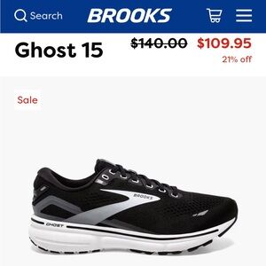 Brooks Ghost 15 - Women’s Size 9
